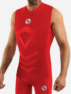 Koszulka męska termiczna bez rękawów Sesto Senso CL38 L/XL Czerwona (5904280037624) - obraz 4