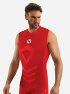 Koszulka męska termiczna bez rękawów Sesto Senso CL38 XXL/XXXL Czerwona (5904280037631) - obraz 1
