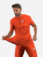 Koszulka męska krótki rękaw Sesto Senso CL39 S/M Pomarańczowa (5904280037853) - obraz 2