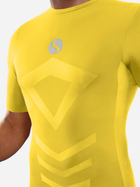 Koszulka męska krótki rękaw Sesto Senso CL39 S/M Żółta (5904280037945) - obraz 5