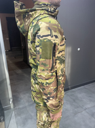 Куртка тактическая Squad, Softshell, Мультикам, размер XL, теплая флисовая куртка для военных софтшелл - изображение 3