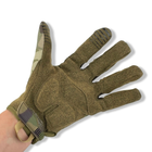 Тактичні рукавиці Розмір L Мультикам - изображение 3