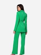 Піджак класичний жіночий Makover K161 XXL Зелений (5905563700365) - зображення 8