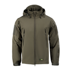 Мужской Комплект M-TAC на флисе Куртка + Брюки / Утепленная Форма SOFT SHELL олива размер 2XL 54-56 - изображение 5