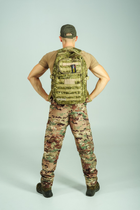 Тактичний військовий рюкзак Cordura 55L Піксель - зображення 6