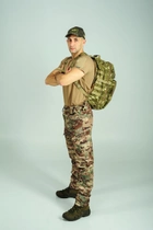 Тактический военный рюкзак Cordura 55L Пиксель - изображение 7