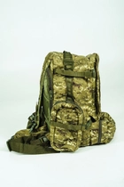 Тактичний військовий рюкзак Cordura Mude 70L Піксель - зображення 4
