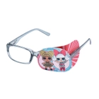 Окклюдер на очки детский тканевый Fuddy-Duddy 2шт для левого и правого глаза с рисунком Куколка ЛОЛ (O-9) - изображение 2