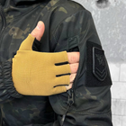 Демісезонна чоловіча Куртка Softshell на флісі з Капюшоном та Липучками під шеврони чорний мультикам розмір L - зображення 6