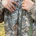 Костюм мужской - Дождевик Куртка + Брюки пиксель / Водозащитный Комплект размер M - изображение 5