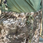 Костюм мужской - Дождевик Куртка + Брюки пиксель / Водозащитный Комплект размер M - изображение 8