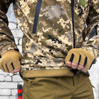 Чоловіча Демісезонна Куртка Soft Shell з флісовою підкладкою / Верхній Одяг Logos-Tac піксель розмір M - зображення 8