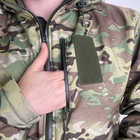 Мужская Куртка 5.11 Soft Shell на флисе / Верхняя Одежда с защитой от влаги мультикам размер 2XL - изображение 8