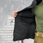 Чоловічі зимові куртки на силіконі з атласною підкладкою / Верхній одяг з матеріалу грета чорний розмір M - зображення 5