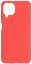 Etui Beline Silicone do Samsung Galaxy M22 Red (5903919069098) - obraz 1