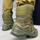Мужские демисезонные Ботинки Vogel Guard X с Мембраной / Замшевые Берцы на резиновой подошве олива размер 40 - изображение 3
