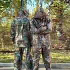 Чоловічий Костюм - Дощовик Куртка + Штани піксель / Водозахисний Комплект розмір S - зображення 2