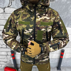 Чоловіча Демісезонна Куртка Soft Shell з флісовою підкладкою / Верхній Одяг Logos-Tac мультикам розмір 2XL - зображення 2