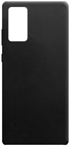 Панель Beline Silicone для Samsung Galaxy Note 20 Black (5903657575608) - зображення 1