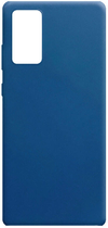 Панель Beline Silicone для Samsung Galaxy Note 20 Blue (5903657575639) - зображення 1