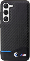 Панель BMW Leather Carbon для Samsung Galaxy 23 Black (3666339114572) - зображення 2