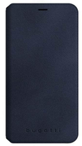 Etui z klapką Bugatti BookCover Parigi do Apple iPhone X/Xs Blue (8718846055161) - obraz 1