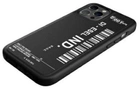 Etui Diesel Moulded Case Core Barcode Graphic do Apple iPhone 12/12 Pro Black-white (8718846084994) - obraz 5