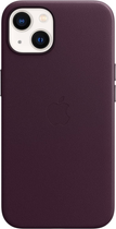 Панель Apple MagSafe Leather Case для Apple iPhone 13 Dark cherry (194252779873)