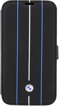 Чохол-книжка BMW Leather Stamp для Apple iPhone 14 Pro Black (3666339097097) - зображення 1