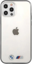 Etui BMW Sandblast do Apple iPhone 12 Pro Max Transparent (3666339011338) - obraz 1