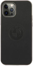Etui BMW Leather Emboss do Apple iPhone 12 Pro Max Black (3666339011123) - obraz 2