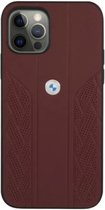 Панель BMW Leather Curve Perforate для Apple iPhone 12 Pro Max Red (3666339010881) - зображення 2