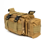 Тактическая сумка Tactical 5L поясная/ плечевая/ армейская/ нагрудная - изображение 3