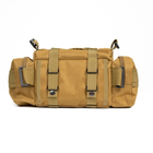 Тактическая сумка Tactical 5L поясная/ плечевая/ армейская/ нагрудная - изображение 5