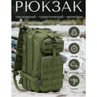 Тактичний рюкзак 25L khaki / армійський - зображення 12