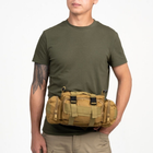 Тактическая сумка Tactical 5L поясная/ плечевая/ армейская/ нагрудная - изображение 12