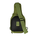 Тактическая сумка мужская армейская укрепленная khaki /слинг/ рюкзак - изображение 7