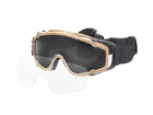 Захисні окуляри (маска) з вентилятором – DARK EARTH [FMA] - зображення 3