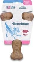 Іграшка для собак Benebone Puppy Wishbone (M, Bacon)