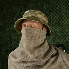 Маскувальний шарф-сітка Kiborg 220х100 Мультикам (9061) - зображення 6