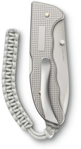 Нож Victorinox Evoke Alox 136 мм 5 функций темляк Рифленный серый (0.9415.D26) - изображение 3