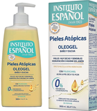 Гель для душу Instituto Espanol Atopic Skin Bath And Shower Oleogel 300 мл (8411047108536) - зображення 1