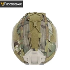 Кавер Idogear для тактического шлема с карманом для батареи размер L Мультикам - изображение 6