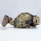 Кавер Idogear для тактического шлема с карманом для батареи размер L Мультикам - изображение 10