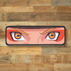 Шеврон Naruto Eyes (Очі Наруто) Наруто, 9х3, на липучці (велкро), патч друкований - зображення 1