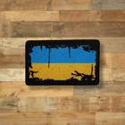 Шеврон Флаг Украины, Винтаж, 8х5 см, на липучке (велкро), патч печатный - изображение 1