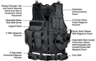 Розгрузка – жилет тактичний UTG (Leapers) Law Enforcement, колір Чорний, UTG 597 (PVC-V547BT) - зображення 2