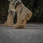 Высокие тактические кеды (ботинки-полуберцы) 42 размер (27,3 см) тактические (военные) треккинговые демисезонные Coyote (Койот) M-tac для ВСУ - изображение 9