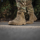 Високі тактичні кеди (черевики-напівберці) 40 розмір (26,5 см) тактичні (військові) трекінгові демісезонні Coyote (Койот) M-tac для ЗСУ - зображення 10