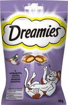 Ласощі для котів Dreamies качка 60 г (5998749116500) - зображення 1